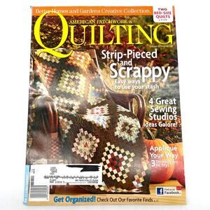 American Patchwork Quilting Magazine Oct 2010 No 106 Scrappy‎ Bouquet Blocks